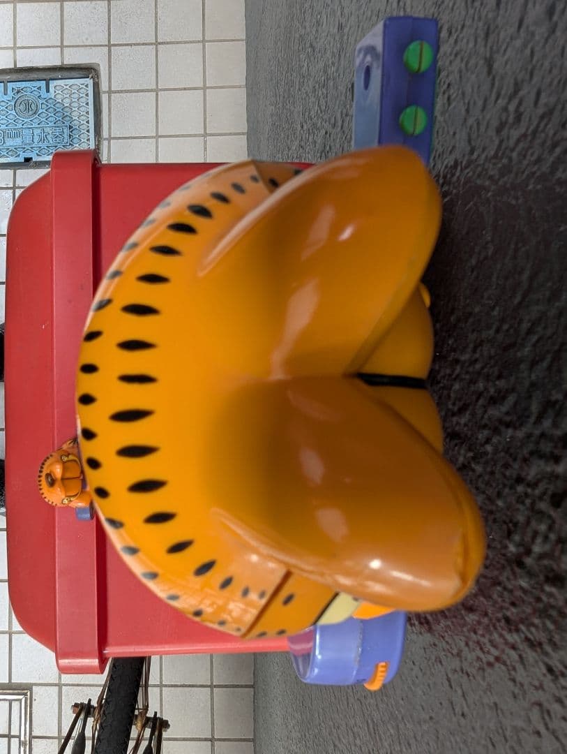 超レア【ガーフィルド 型ラジオ(ジャンクな為)インテリアで販売の中古品】1981