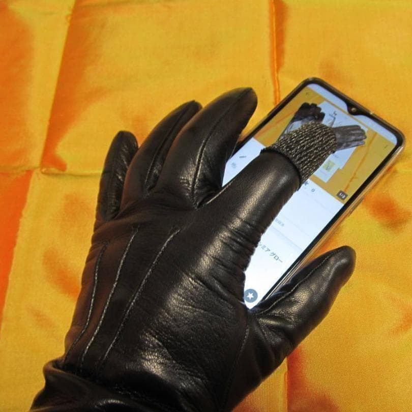 値下げ 一部完売 メローラ ナッパ焦茶 カシミア黒 革手袋グローブ