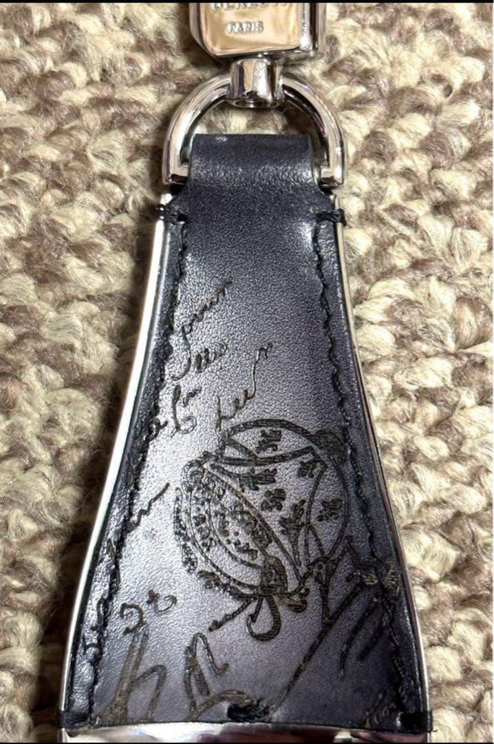 BERLUTI ベルルッティ 靴べラ シューホーンチャームキーリング