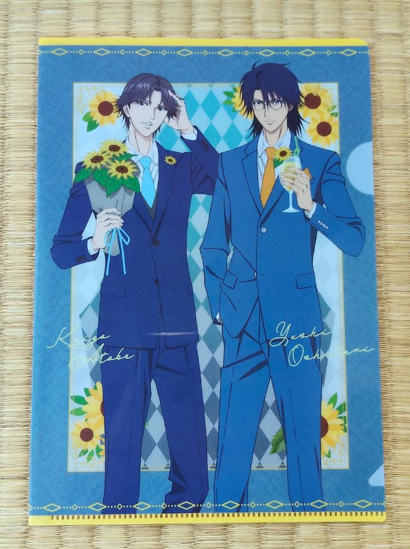 テニスの王子様 跡部景吾 忍足侑士 ミニクリアファイル - メルカリ