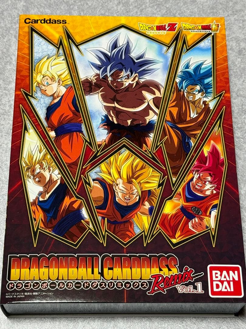 ②ドラゴンボール新品未開封 ドラゴンボール カードダス リミックス Vol.1