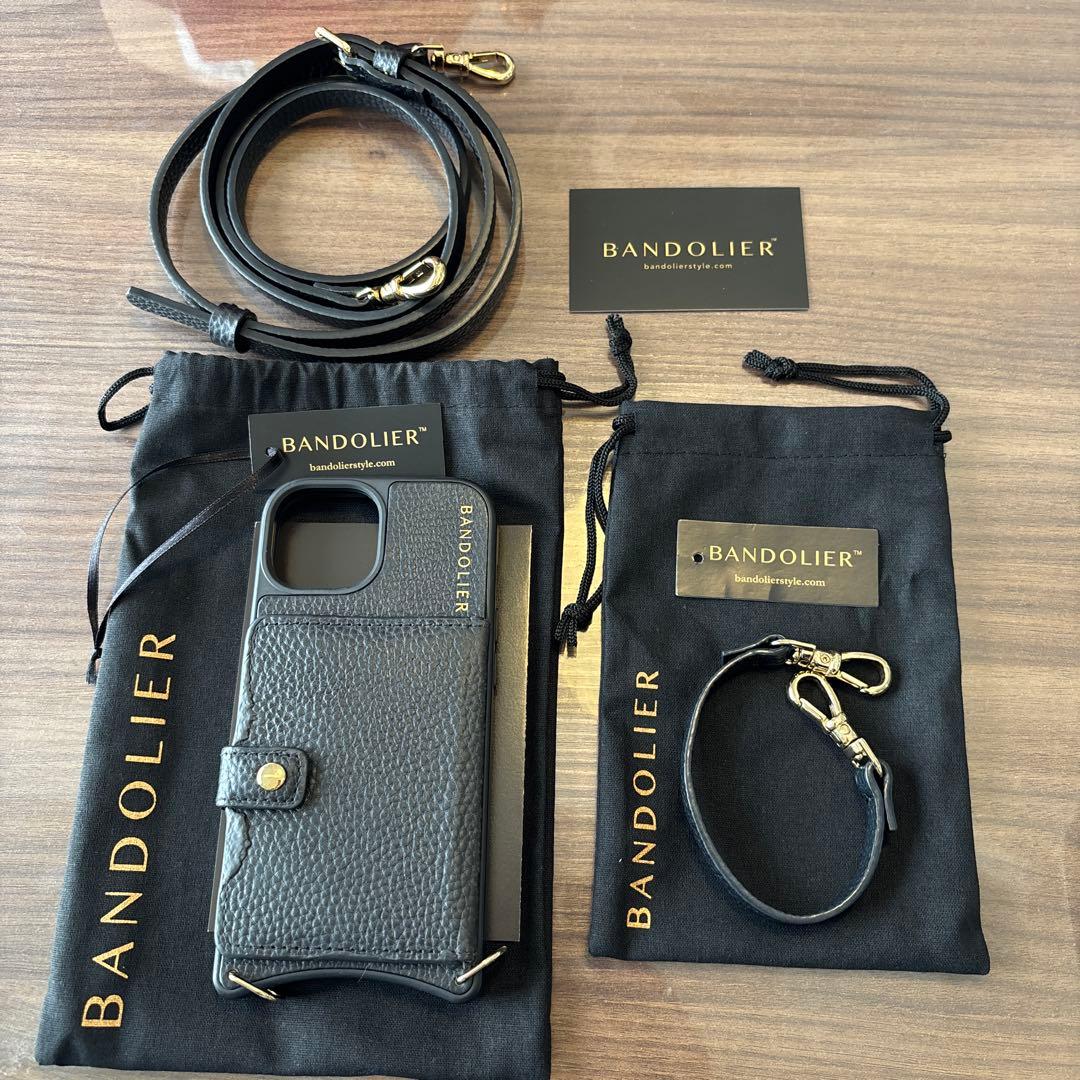 BANDOLIER ブラック iPhone15ケース