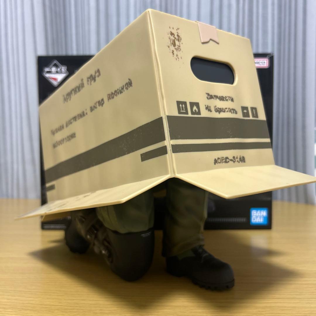 一番くじ メタルギアソリッド A賞 ダンボール潜入ティッシュケース