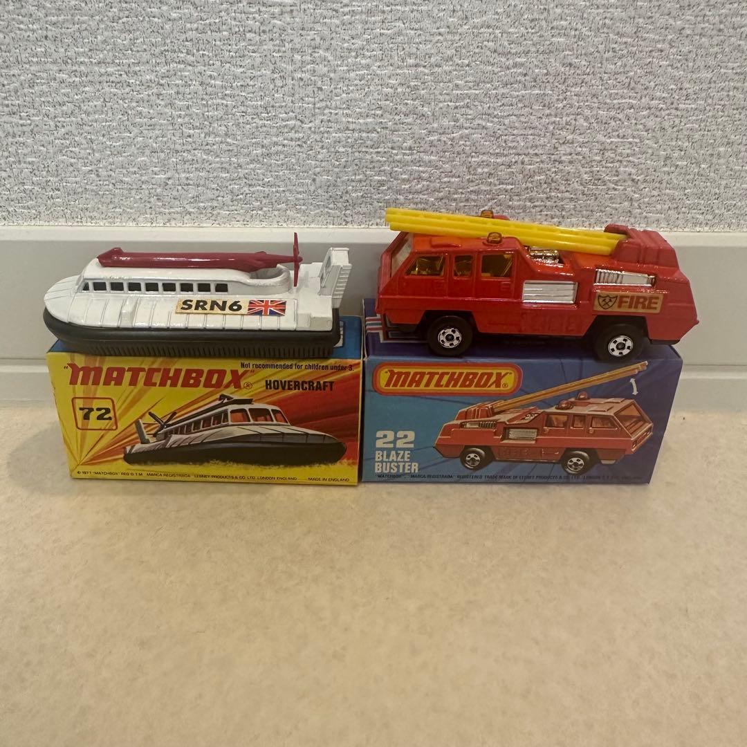 MATCHBOX ミニカーセット 4台入り 年代物 希少 レトロ玩具