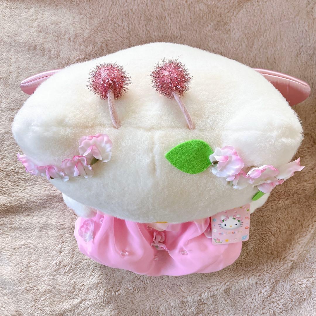 ハローキティ★フラワーフェアリー★スイトピー★特大LLサイズ★ぬいぐるみ★ピンク