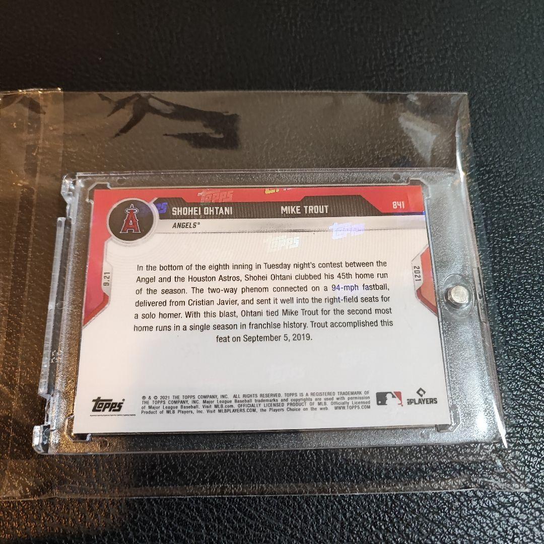 大谷翔平 トラウト カード 世界限定49枚 大谷翔平 トラウト カード