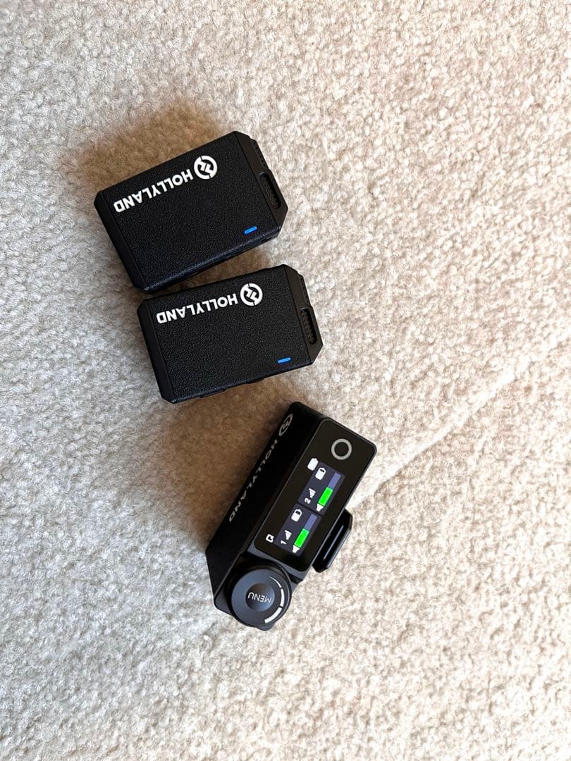 HOLLYLAND LARK MAX DUO ほぼ未使用品　ラベリアマイク付