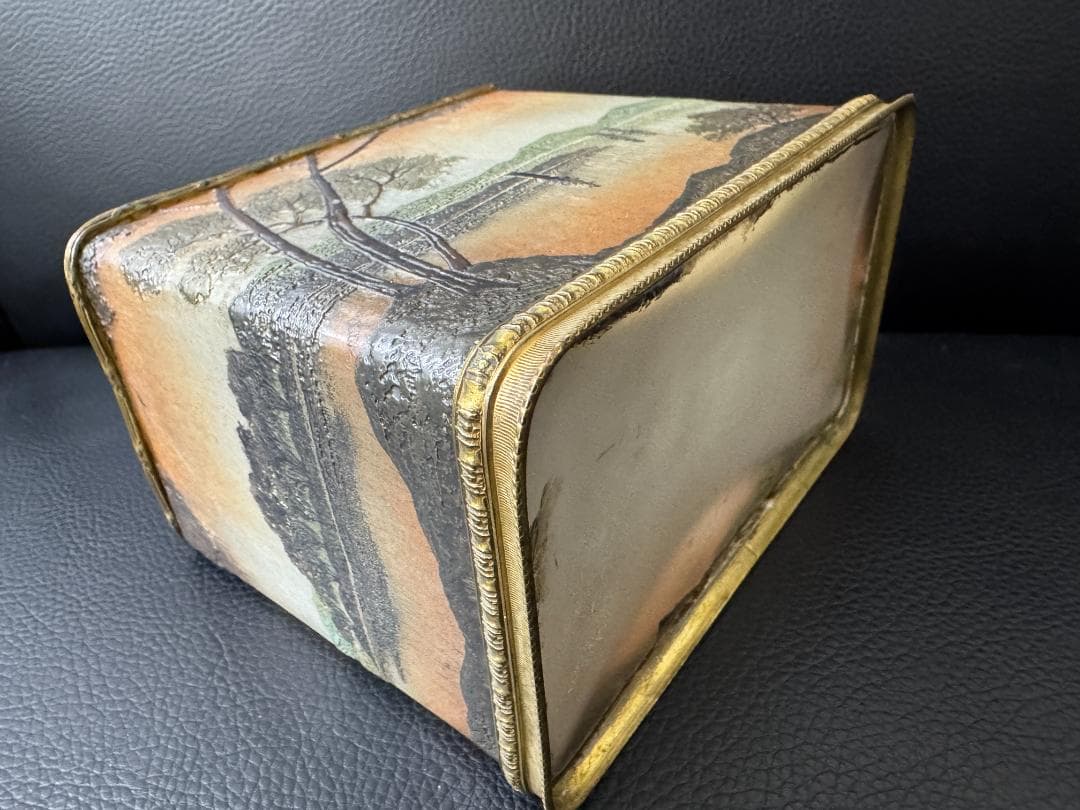 工芸品】ルグラ Legras フラワーベース 「湖畔」 工芸品】ルグラ