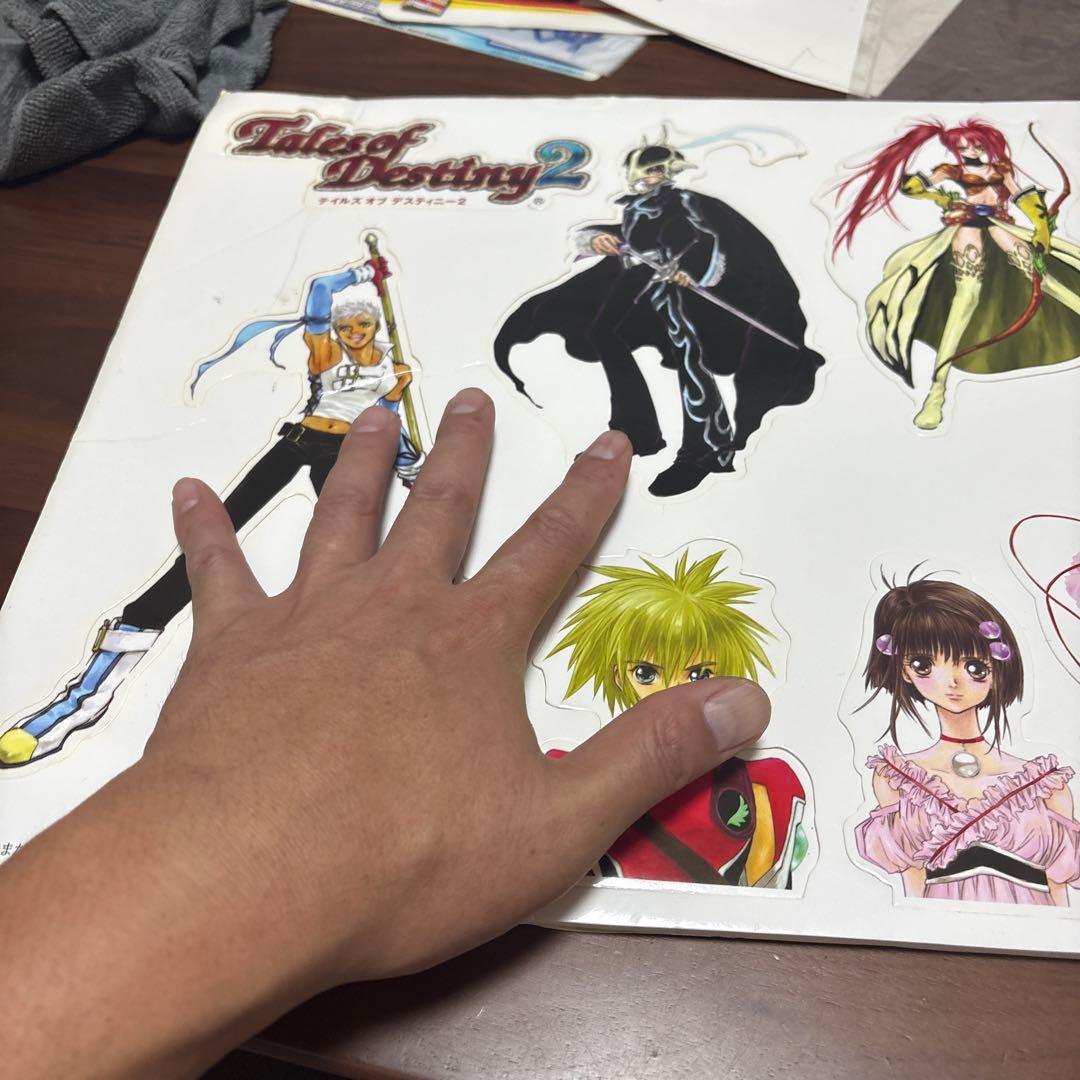 テイルズ オブ デスティニー2 店頭 販促 ポップ 非売品 発泡カットアウト