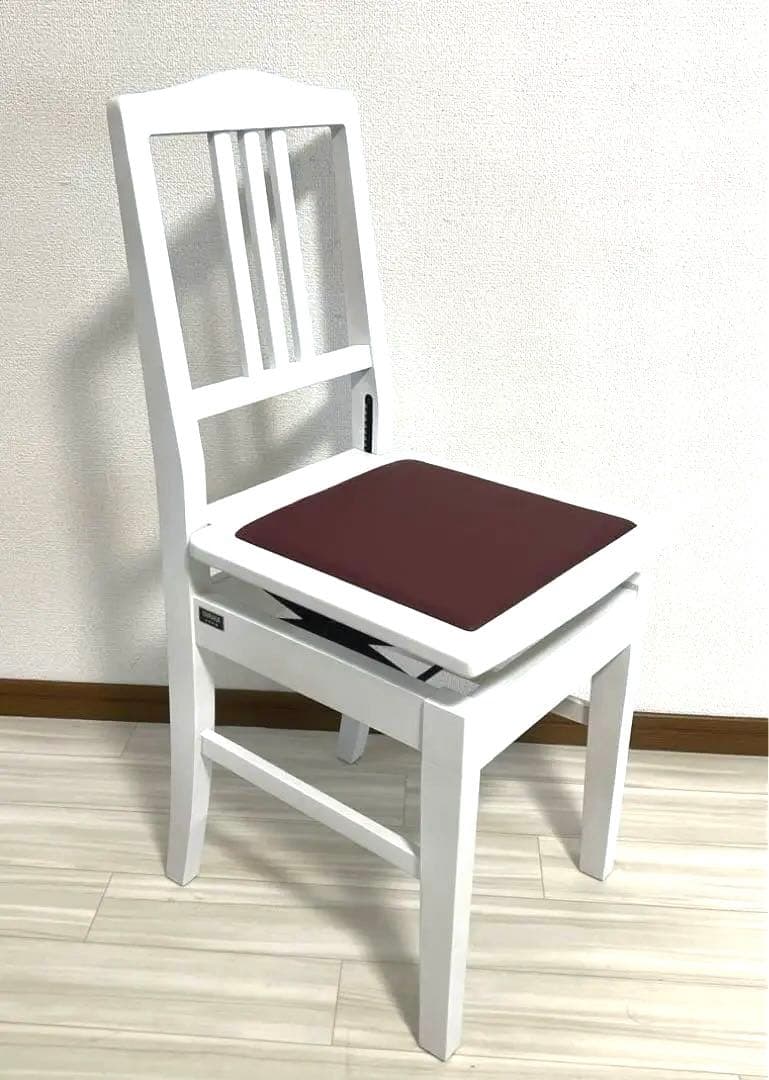 中古】ヤマハ背付ピアノ椅子(送料込み)トムソン椅子