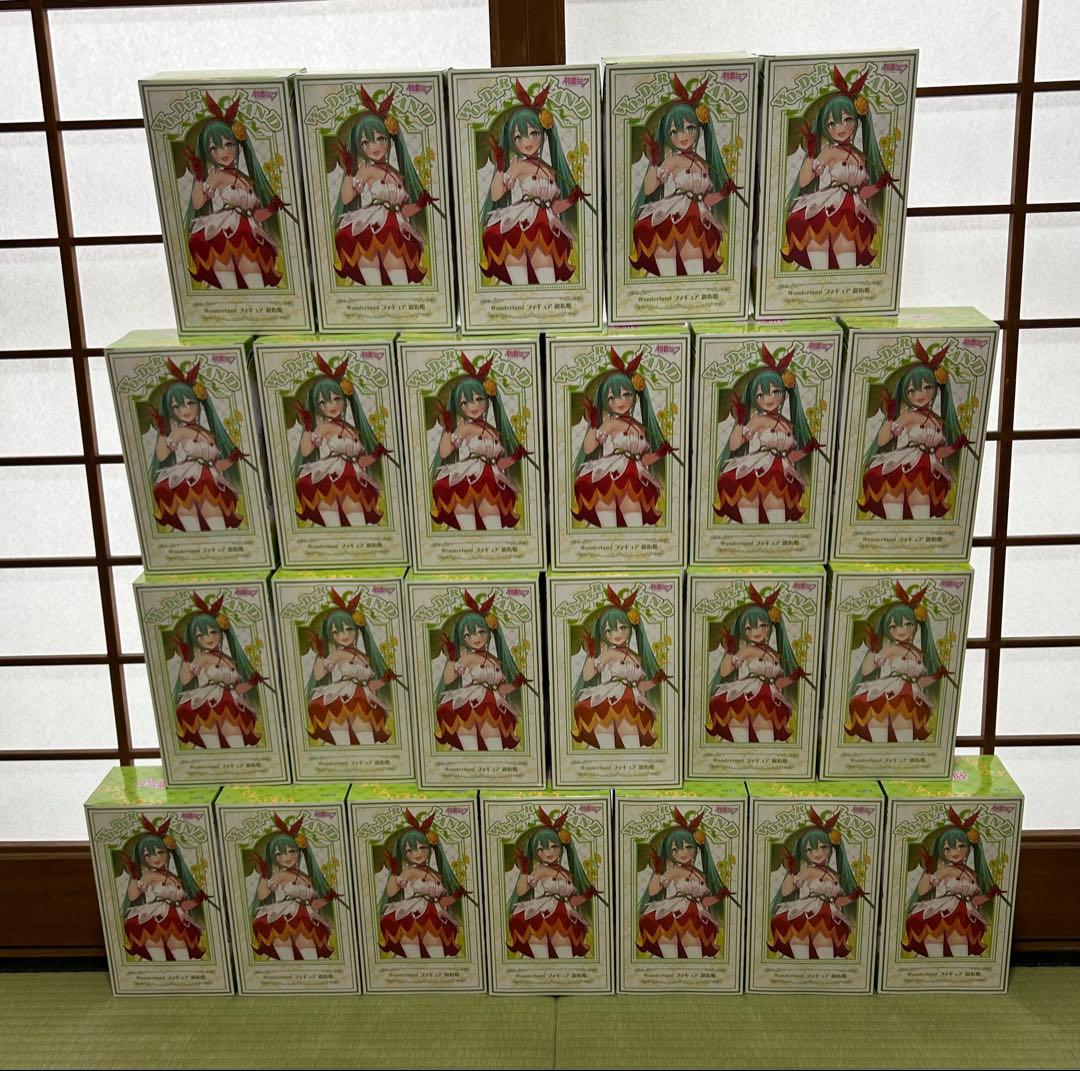 初音ミク Wonderland ワンダーランド フィギュア 親指姫　24個セット