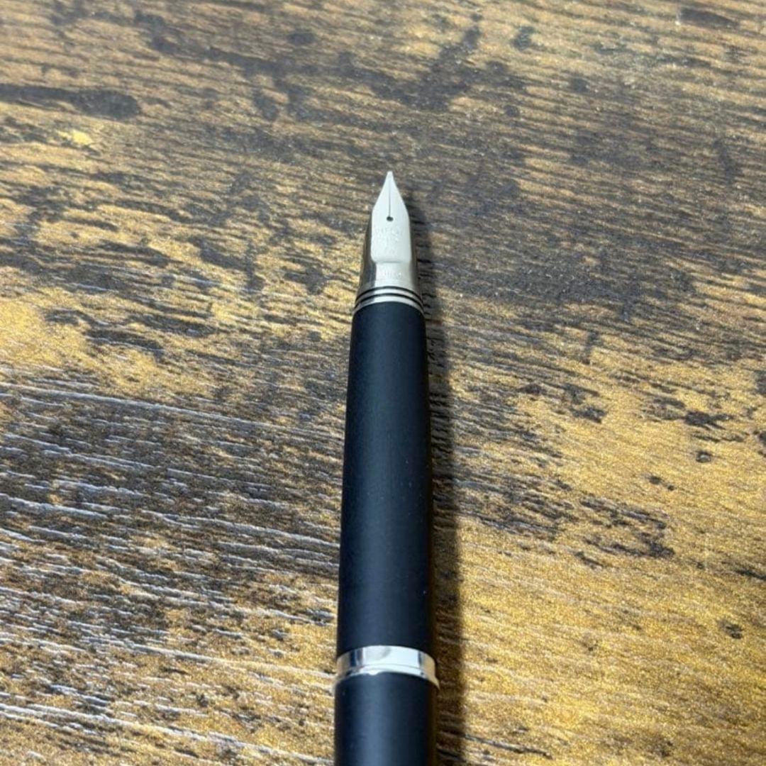 未使用 1975年製 艶消し マットブラック ミュー パイロット 万年筆