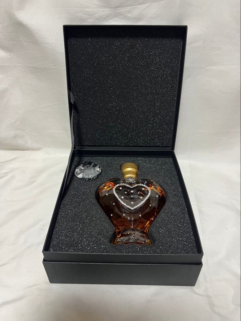 シェイプハート クリアスワロフスキーボトル 替栓・化粧箱付き 国産品