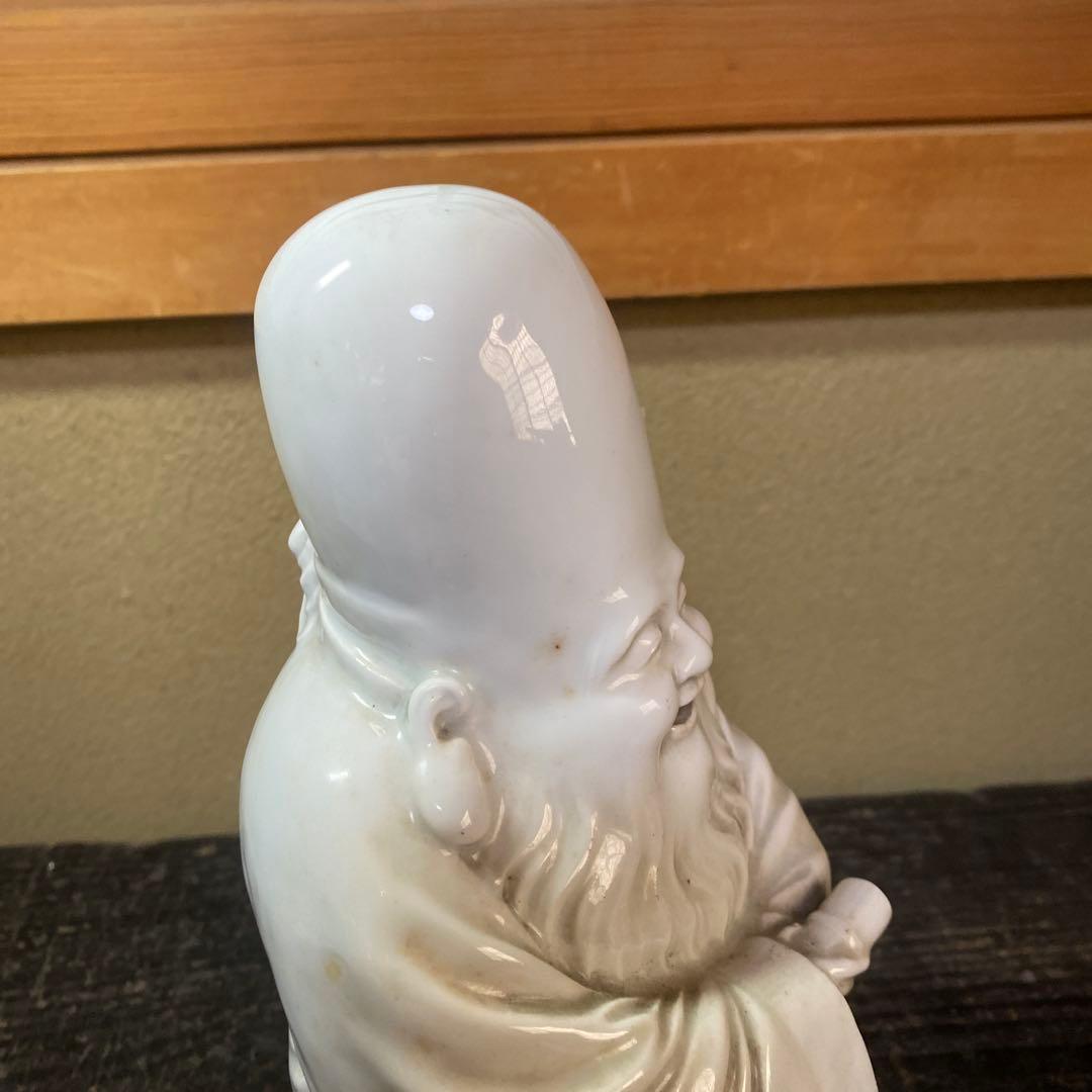 中国古玩 白磁福禄寿人物置物の通販はau PAY マーケット - 輸入雑貨の