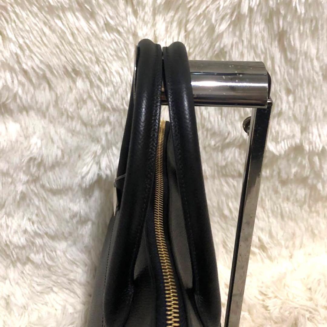 未使用✨銀座 和光 レザー ハンドバッグ ブラック