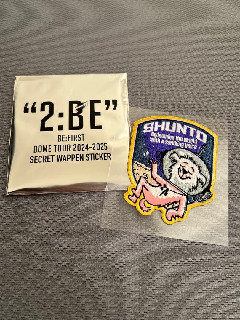 BE:FIRST SHUNTO ワッペンステッカー - メルカリ