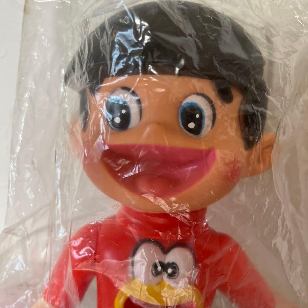 ⚠️デッドストック　ど根性ガエル　ひろし　ソフビ　昭和レトロ　当時物