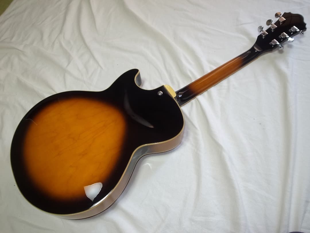 美品 Ibanez AG75 BS コンパクト フルアコ ほぼ未使用保管品