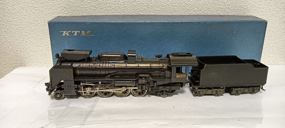 HOゲージ アダチ Ｄ51重装備蒸気機関車、メンテナンス済