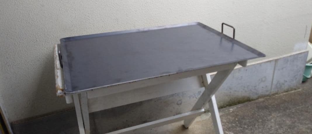 キャンセル品のため特価 持手付 ６ミリ鉄板 LPガス グリドル BBQ イベント