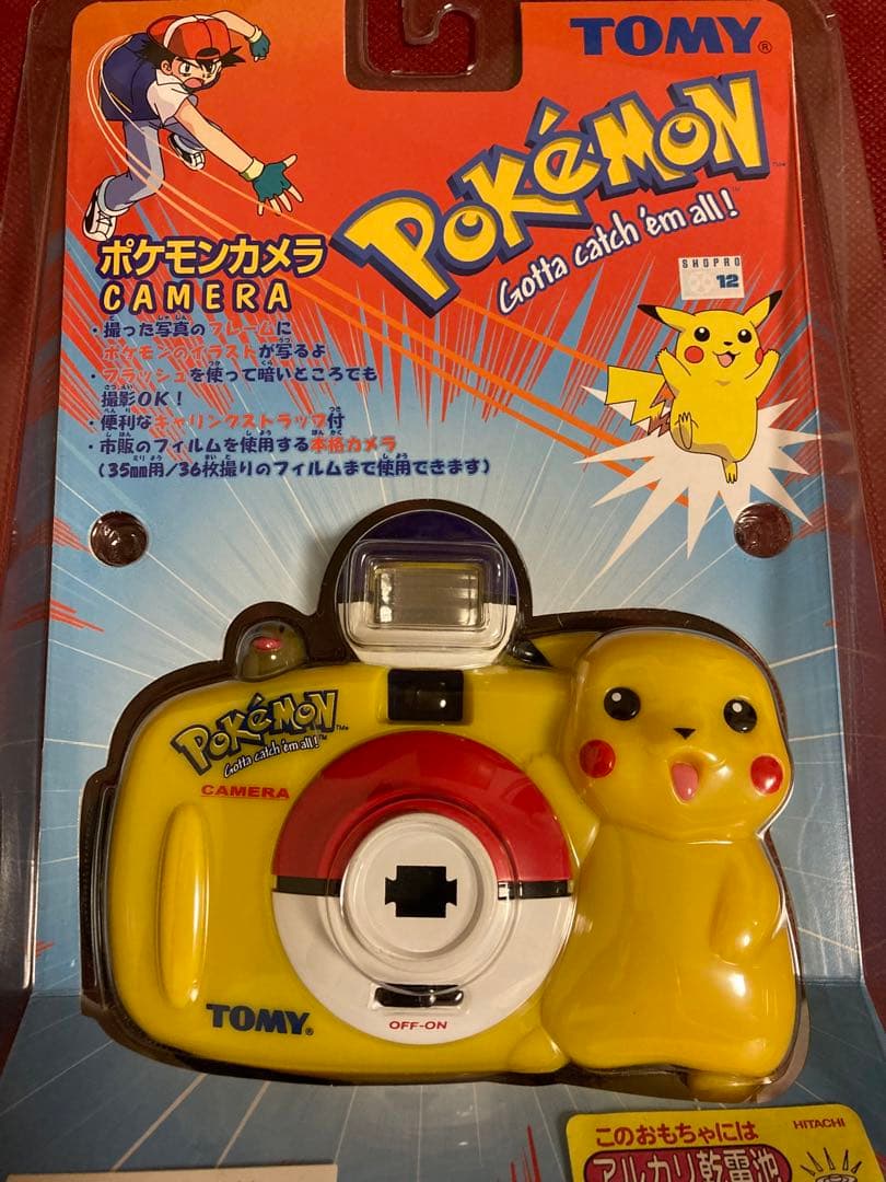 新品、超希少】ポケモンカメラ フィルムカメラ ポケモンUSA ピカチュウ