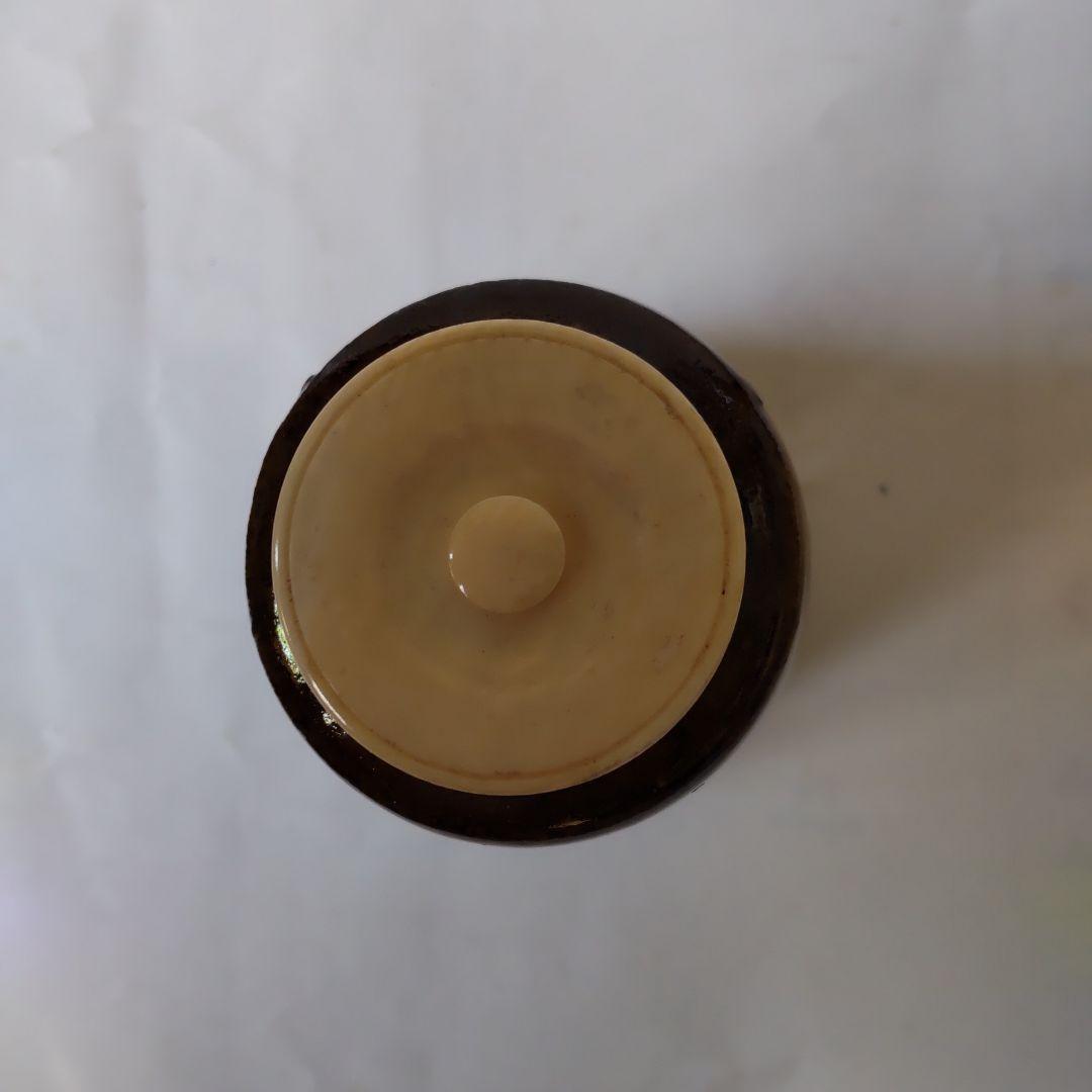 肩衝茶入 尻張茶入 仕覆 四つ目菱緞子 茶道具 木箱 茶入 美品 です