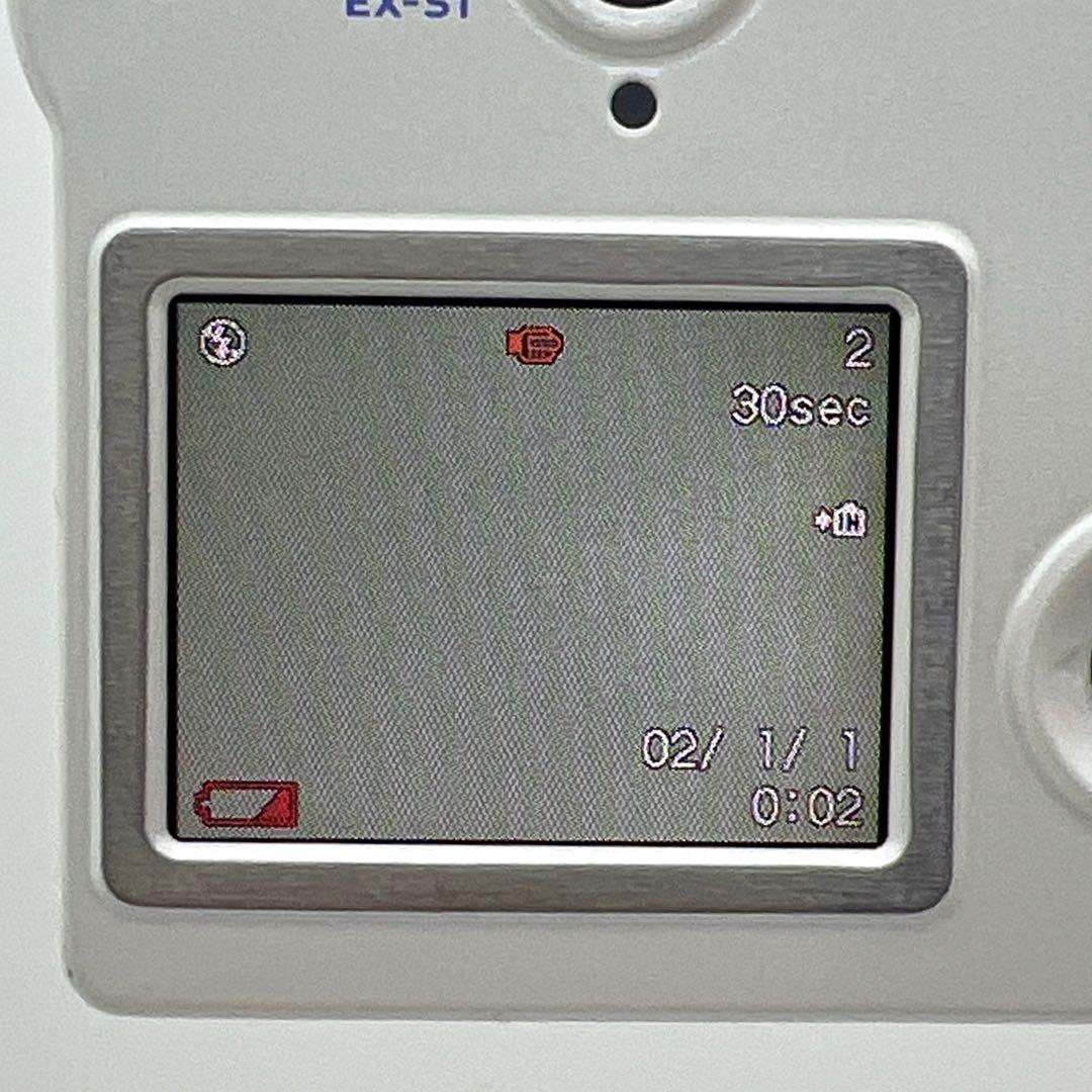 箱付き】CASIO カシオ EXILIM EX-S1 レトロ デジカメ 薄型