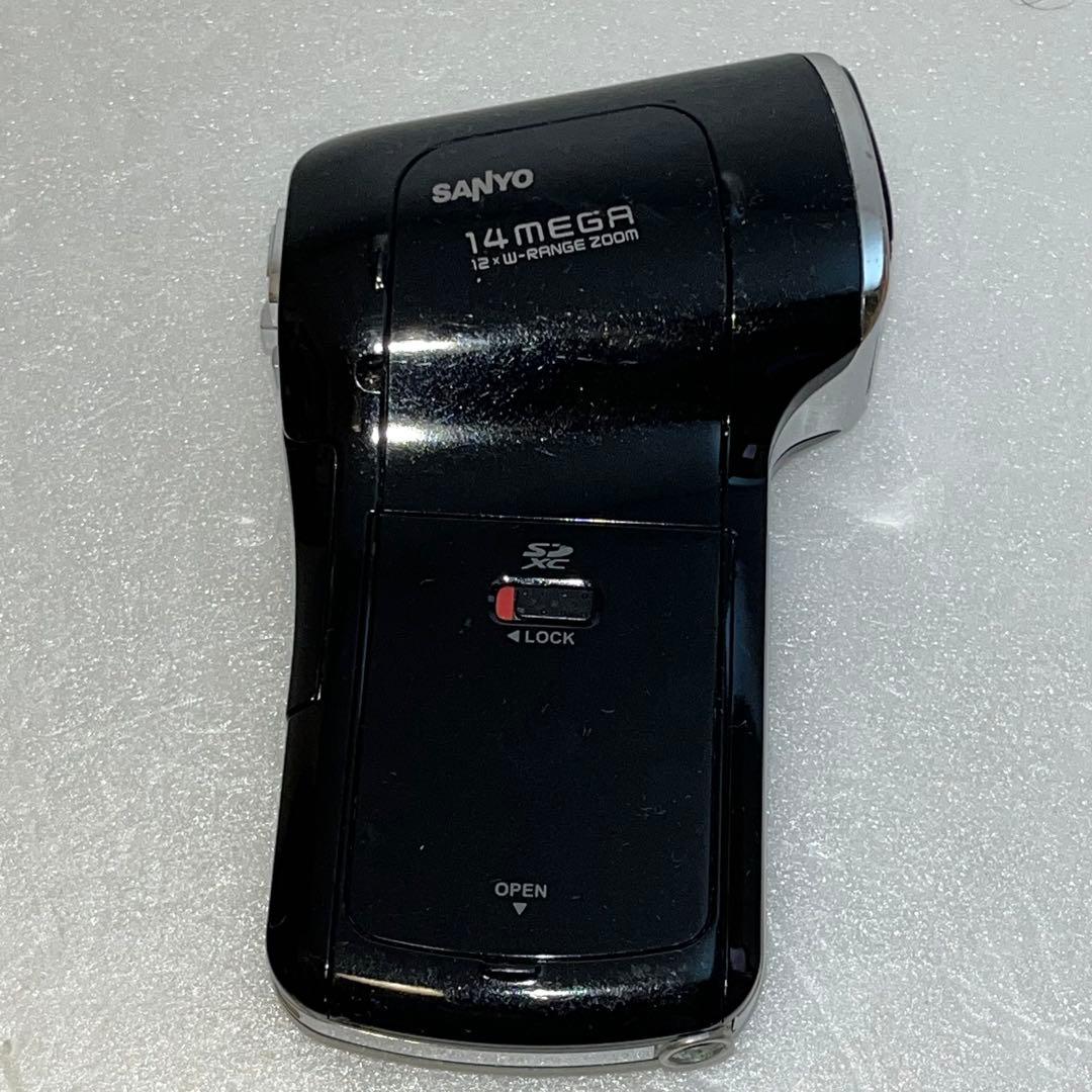 SANYOデジタルムービーカメラXacti DMX-CA100ブラック☆実動品☆