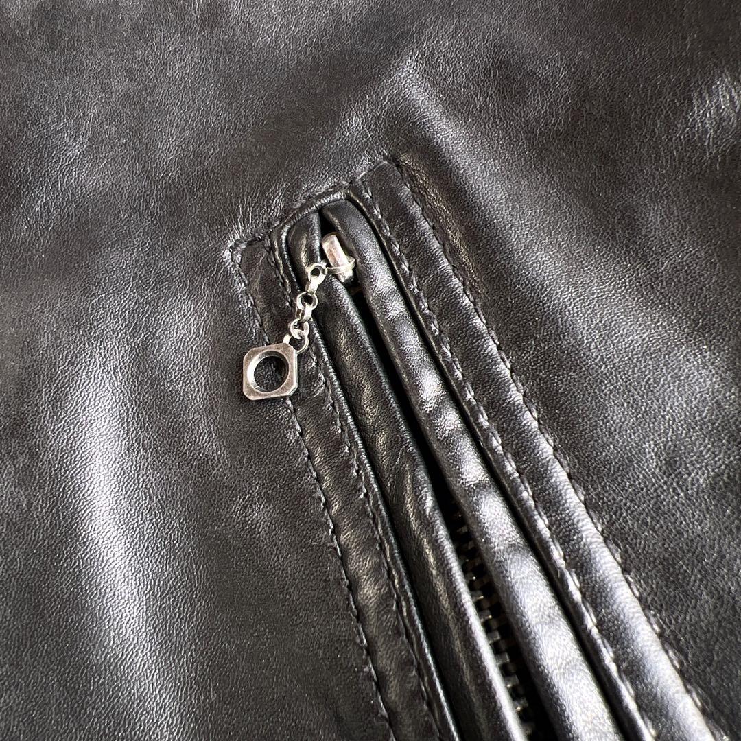 SCHOTTショット トラッカージャケット ライダース Lブラック3101022