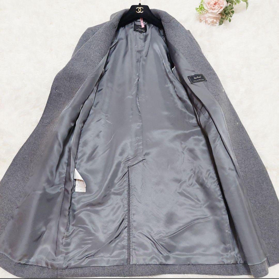 美品 23区 ウール チェスターコート Bellandi イタリア生地 40