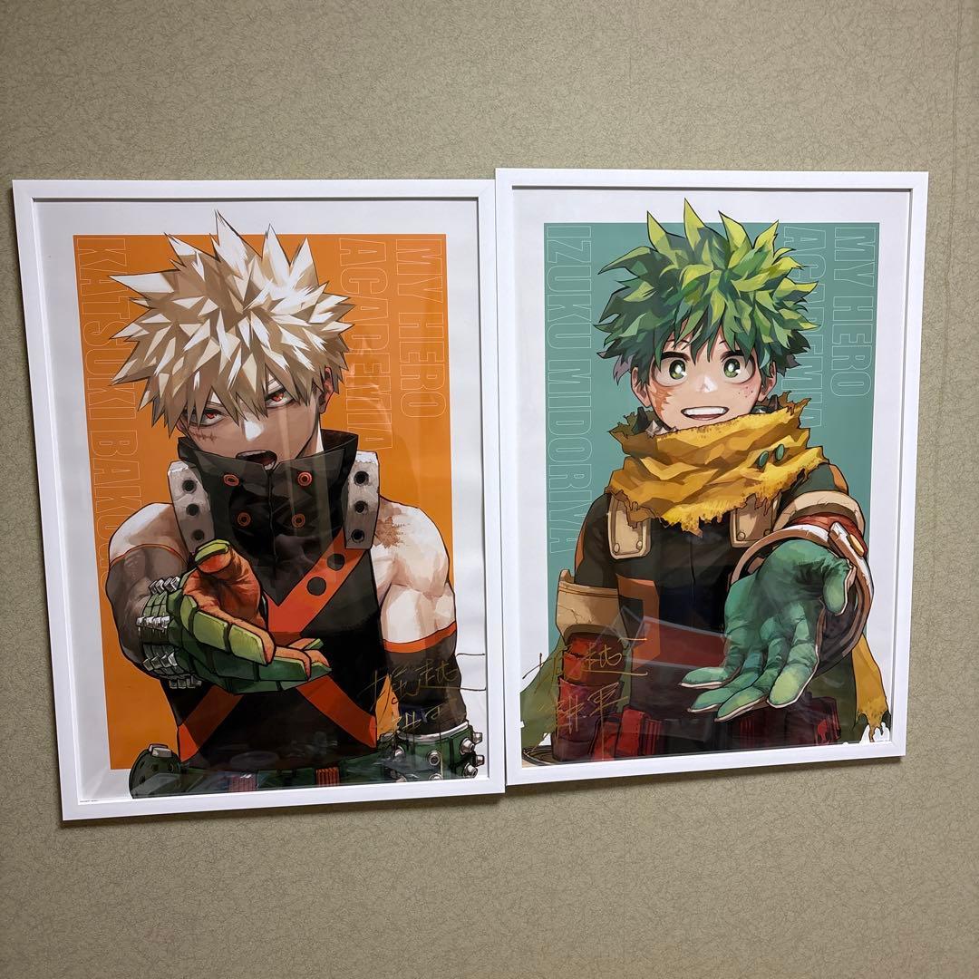 ヒロアカ リッチポスター B2 サイズ ジャンプ ポスター 2枚セット