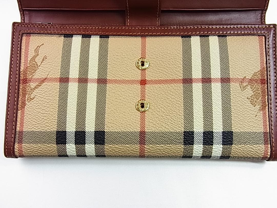 YUKI様用　正規極美新品同様BRBERRYS　バーバリー　3つ折り長財布