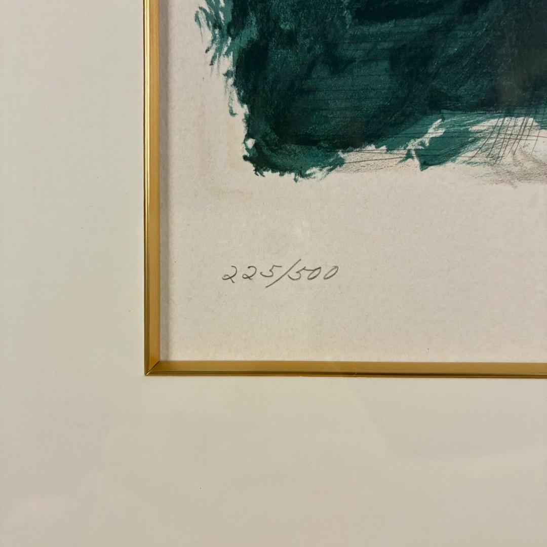 美品 パブロ・ピカソ「男と女」リトグラフ サイン・認定書有 マリーナコレクション