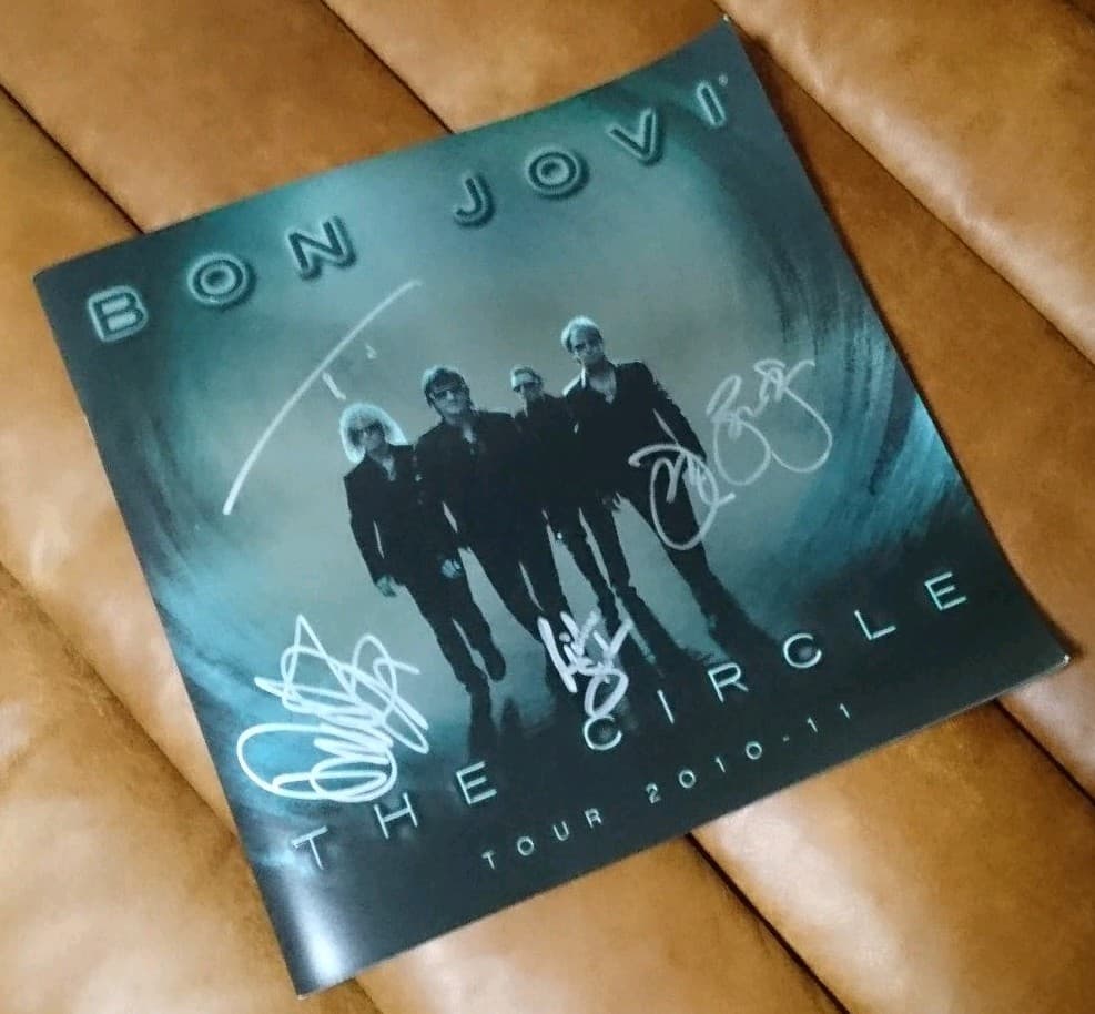 新品・BON JOVI【'2010 VIP席 限定グッズ】CIRCLE TOUR