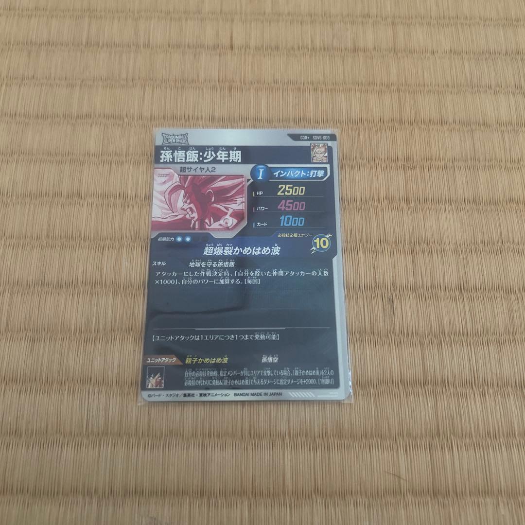 ゴ*ン様 SDV5-008 孫悟飯 少年期　パラレル