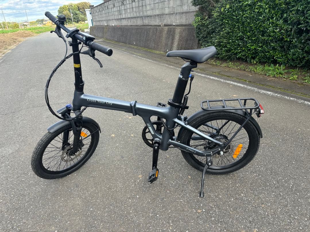 電動アシスト折りたたみ自転車 ADECE みょうじん