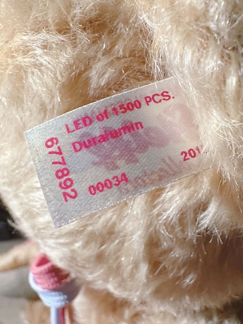 最終値下】よつばと×シュタイフ ジュラルミン No.00034 サイン色紙付