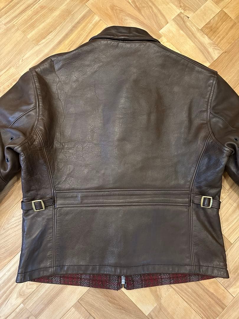 Atlast&co アットラスト 670 レザージャケット