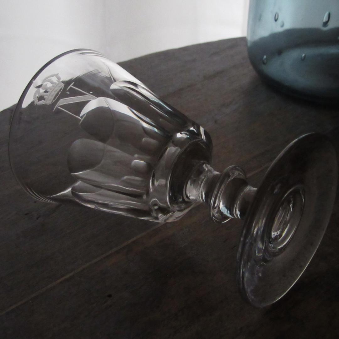 アンティークバカラ 1900年頃「Conique」モノグラム 希少品 - メルカリ