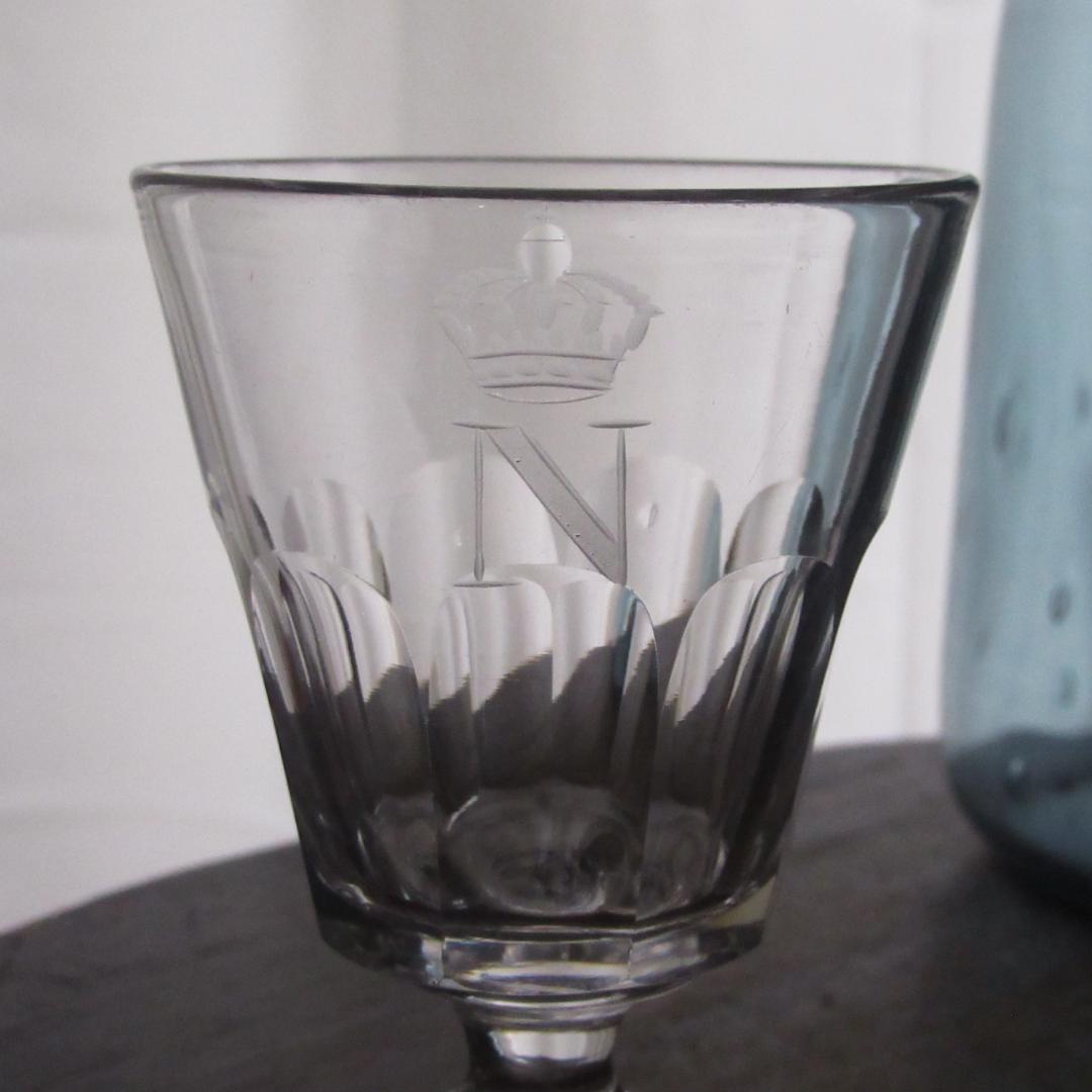 アンティークバカラ 1900年頃「Conique」モノグラム 希少品 - メルカリ