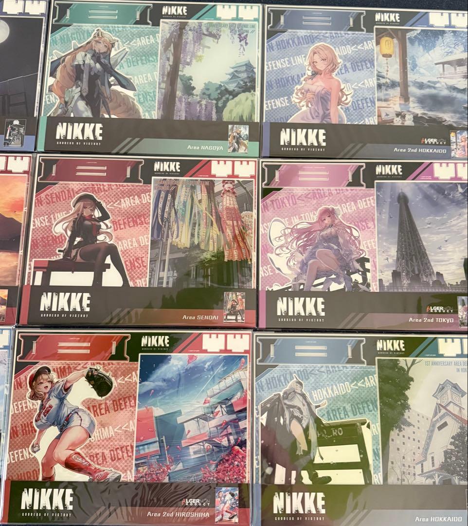 NIKKE／エリア防衛戦ジオラマアクリルスタンド 12種セット