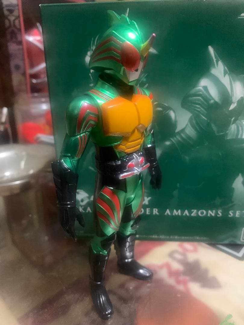 激レア‼️PB限定仮面ライダーアマゾンズ　ソフビセット