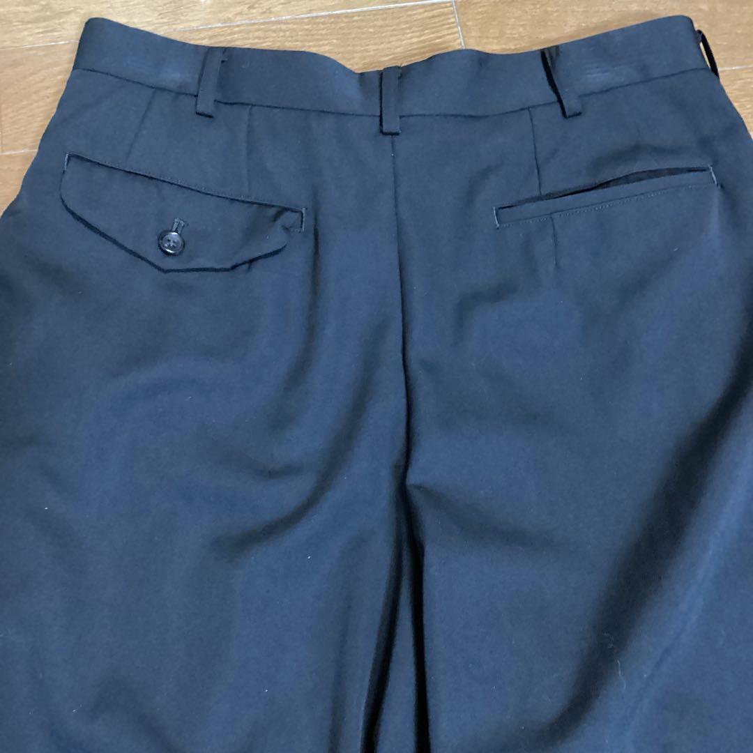 【 COMME des GARCONS】黒プリーツパンツ