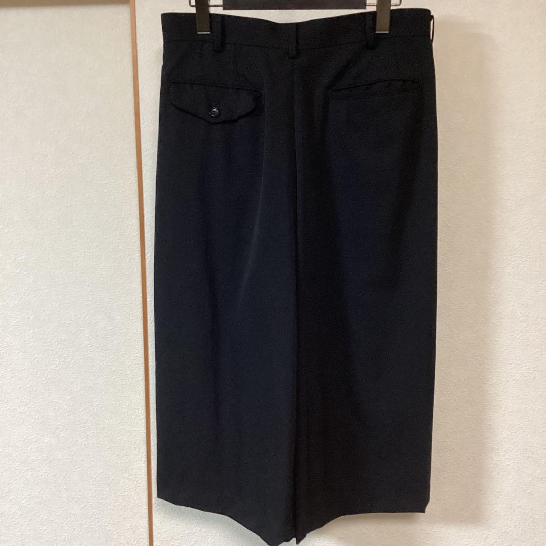 【 COMME des GARCONS】黒プリーツパンツ