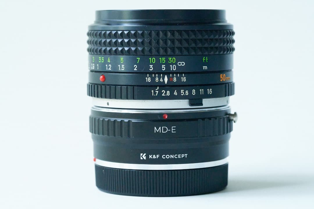 Minolta MC ROKKOR-PF 50mm f/1.7 Sony e Minolta 50mm F/1.7 Rokkor-X PF