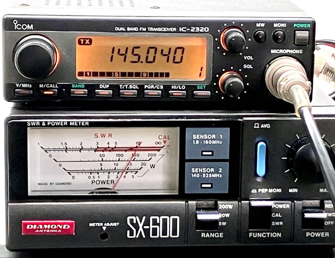 アイコム IC-2320 V/U 10w アマチュア無線機 アマチュア無線