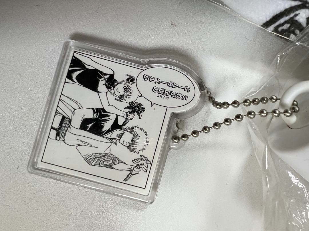 銀魂　当選品ビームサーベル　桂指名手配ハンドタオル