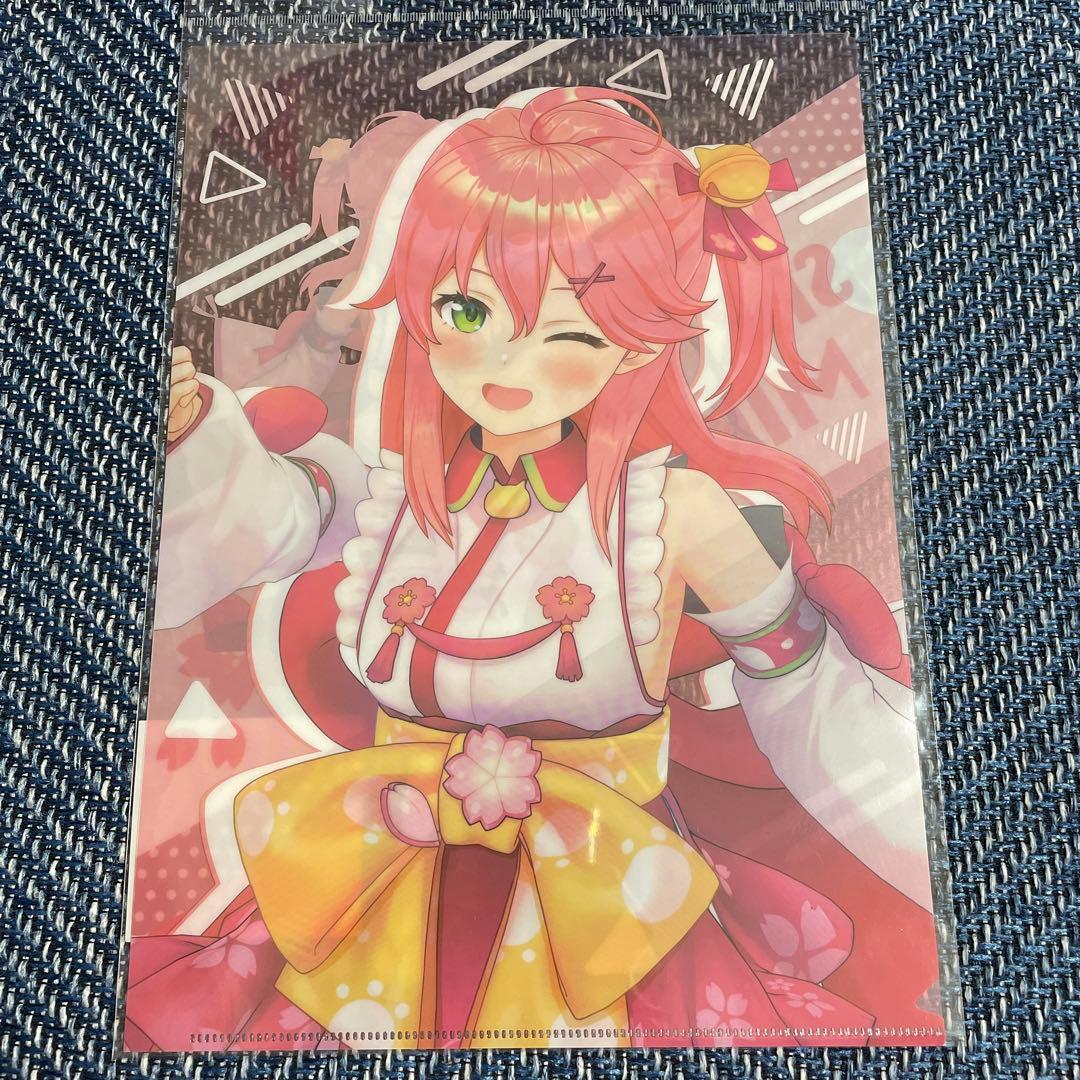 ホロライブ さくらみこ スターターグッズ クリアファイル - メルカリ