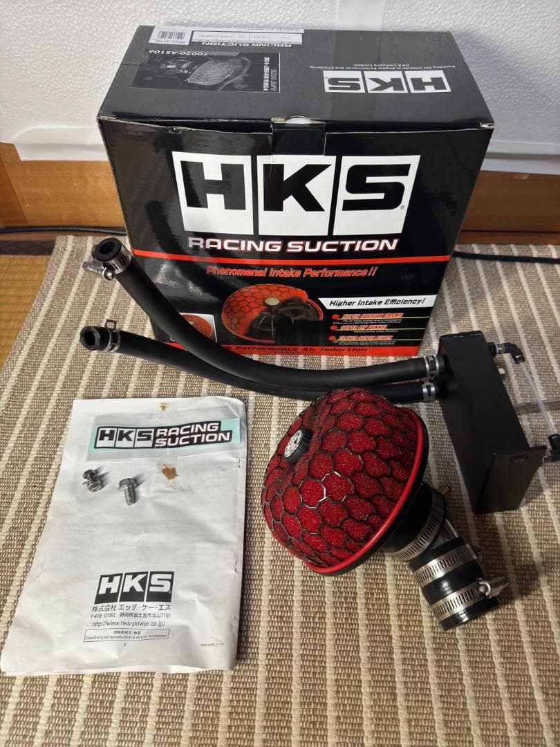 ジムニーjb64 HKSレーシングサクションキット&パワーエディター