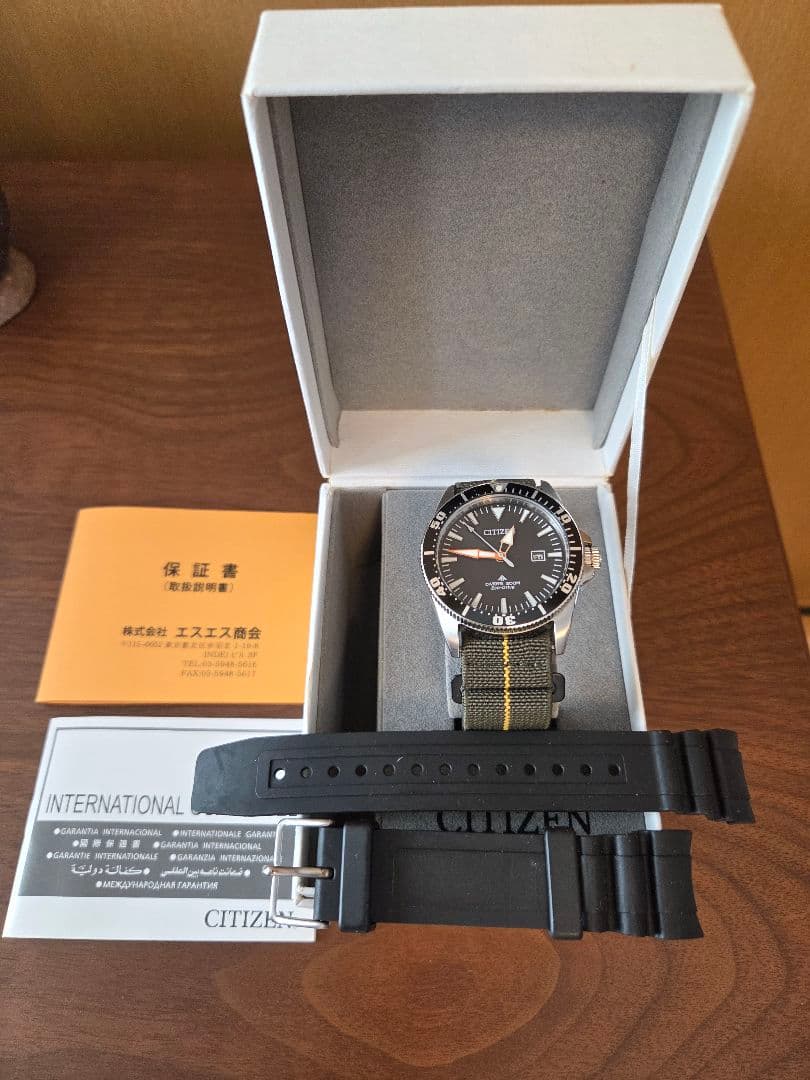 【美品】CITIZEN ECO-DRIVE エコドライブプロマスター　ダイバー